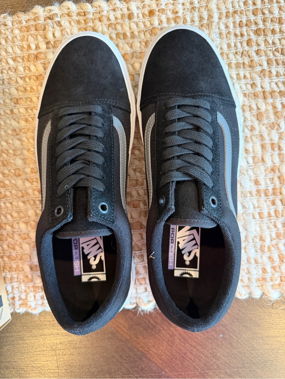 Vans BMX Old Skool Men’s Black and Gray Low-Top Skate Sneakers - Picture 6 of 10